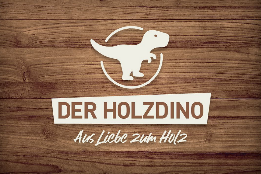 Der Holzdino Logo